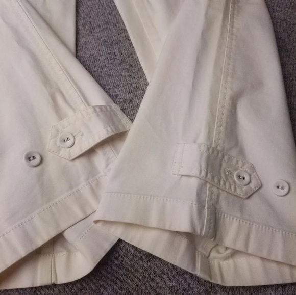 White Ann Taylor Sz 8p Pants - Picture 4 of 8